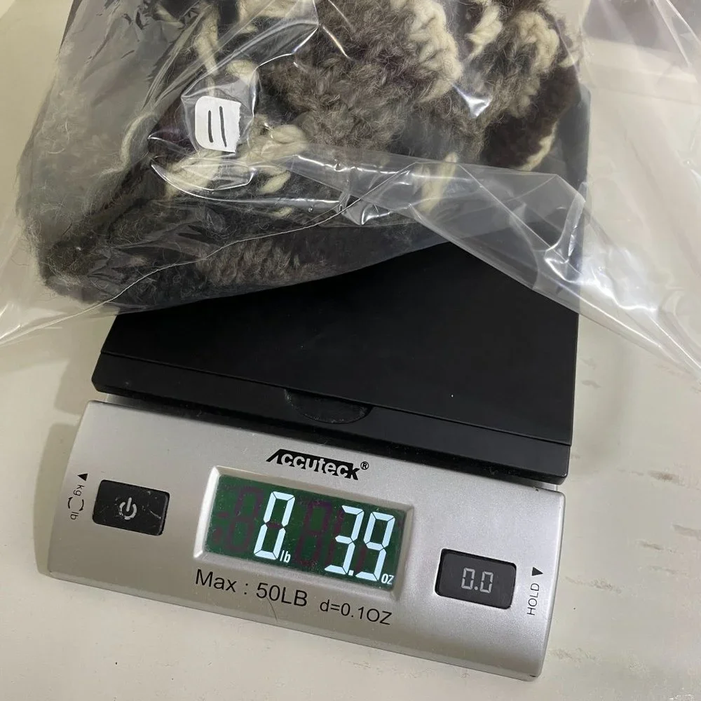 Nepal 100% Wool Fair Isle Knit Fleece Lined Trapper Beanie One Size Warm Chunky - Picture 8 of 8